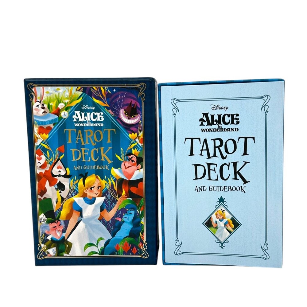 Disney Alice In Wonderland Tarot Deck & Guidebook Set 78 Fully Illustrated